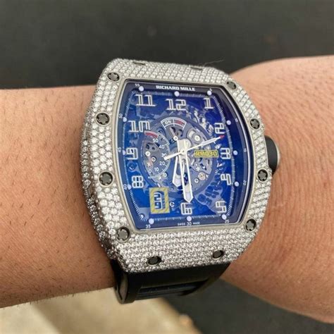 richard mille rm 69 iced out|richard mille iced out.